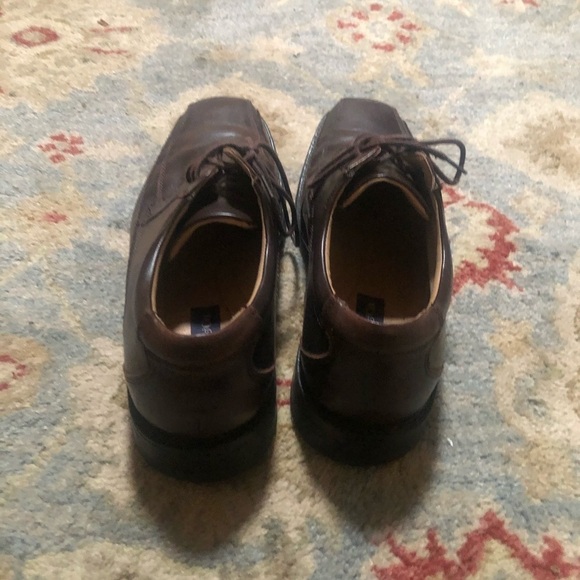 Men’s Leather lace up Brown Shoes Size10,5  in Excellent Used Conditi - Picture 11 of 14